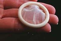 Bild av manlig, latex kondom