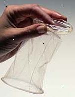 Bild på en kvinnlig kondom tillverkad av polyuretan